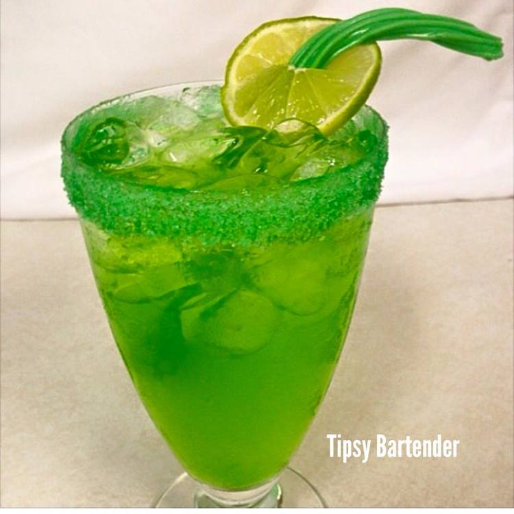 Tropical Hulk Cocktail