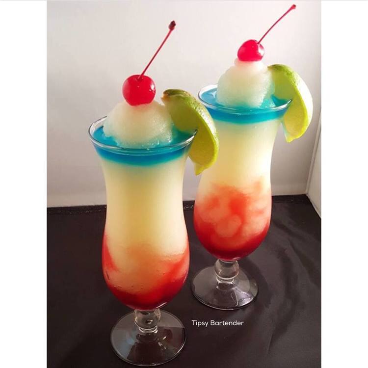 Bomb Pop A Rita Cocktail