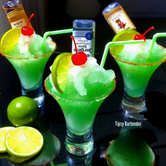 GREEN SHOTS Cocktail