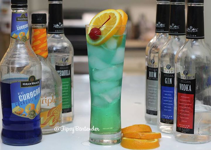 Blue Frog Cocktail