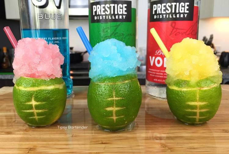 Drunken Football Cup Cocktails