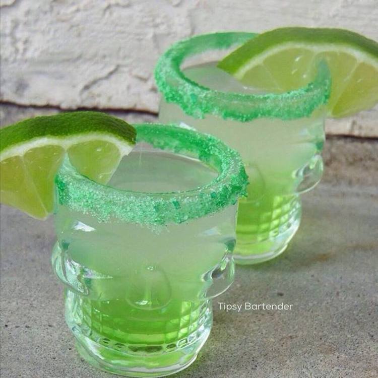 Green Apple Te-Kill-Ya Shots