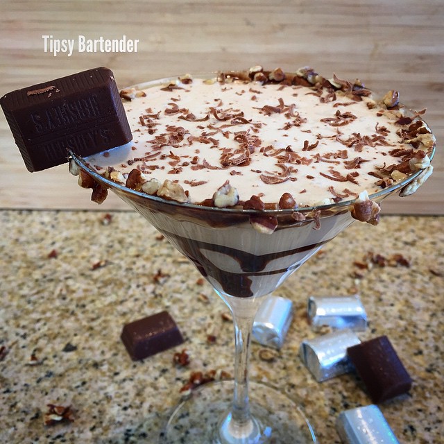 Hershey Nugget Martini Cocktail