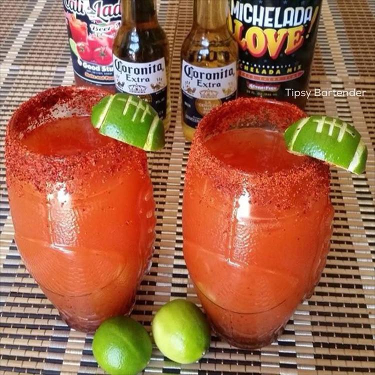 Micheladas Superbowl Cocktail