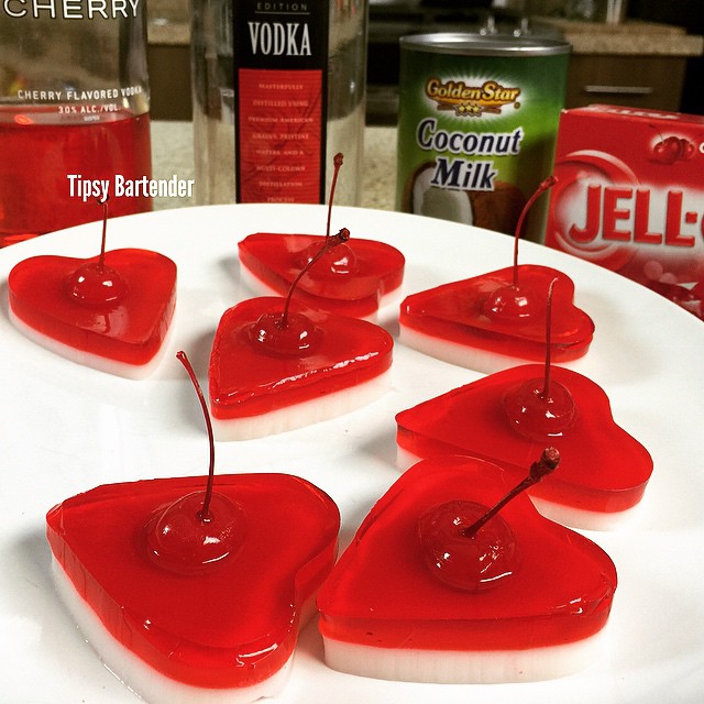 Valentine's Day Jello Shot