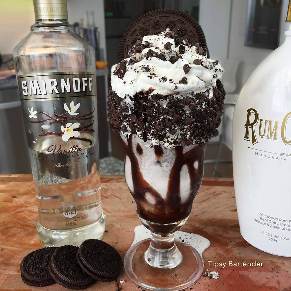 Drunken Oreo Madness Cocktail