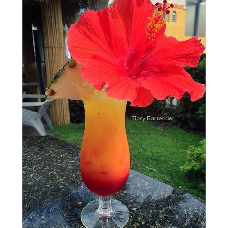 Tropical Sunrise Cocktail