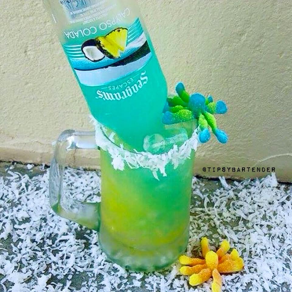 Ocean Floor Cocktail