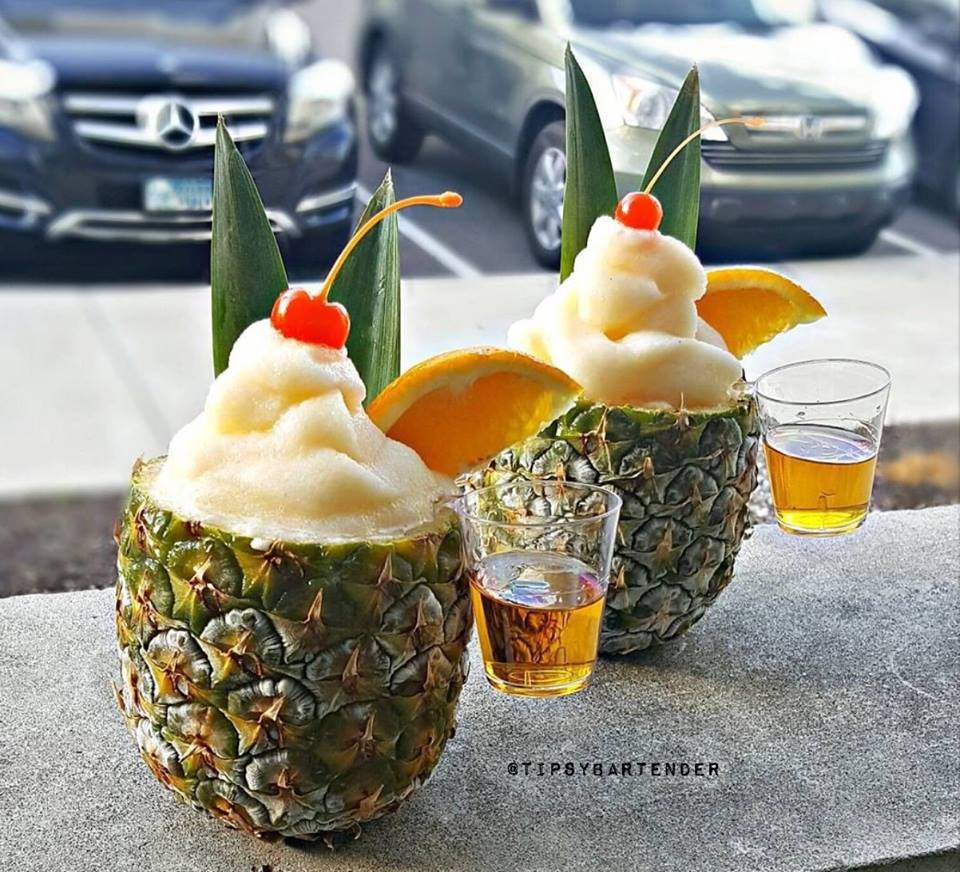 Poolside Pineapple Cocktail