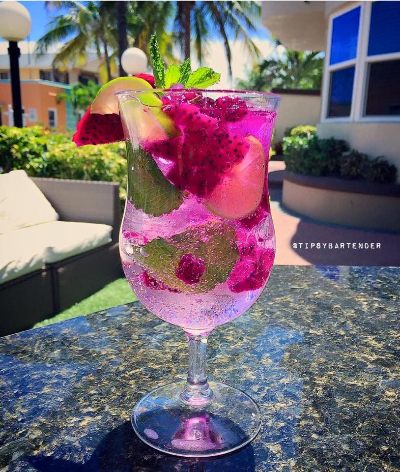 Dragonfruit Mojito