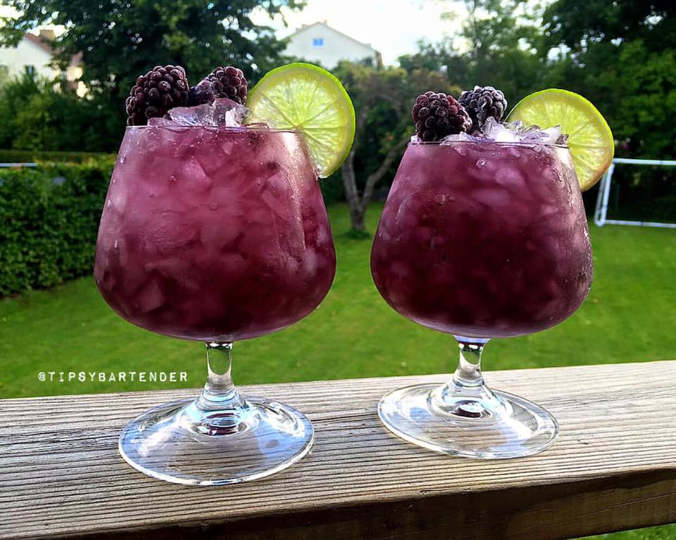 Blackberry KO Cocktail