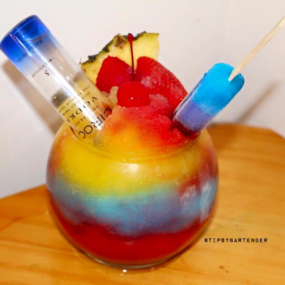 Drunken Popsicle Bowl