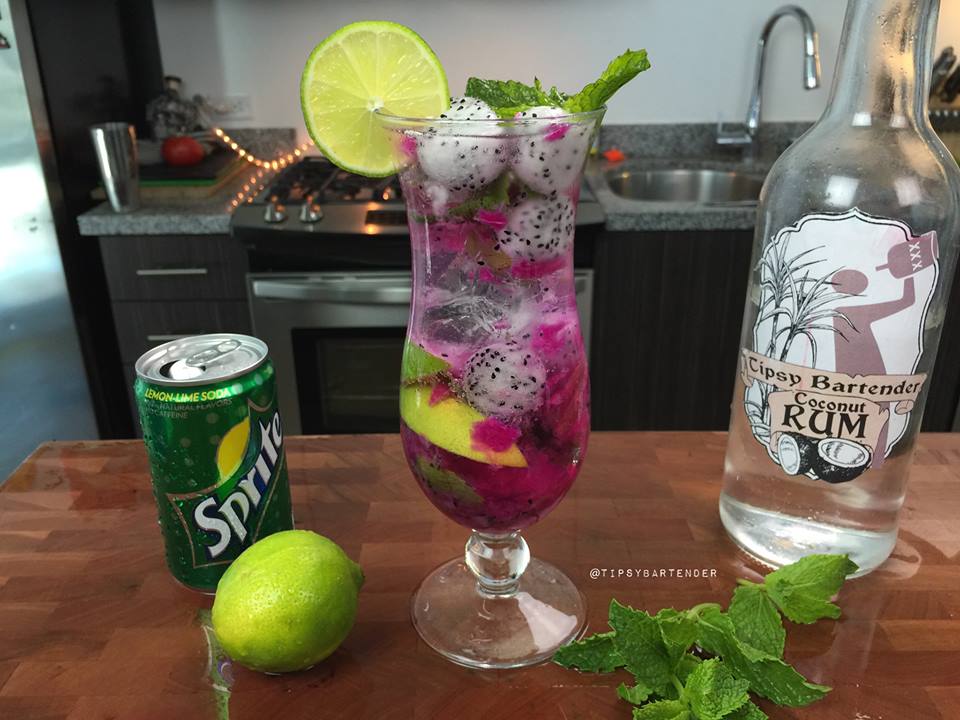 The Dragon Fruit Mojito