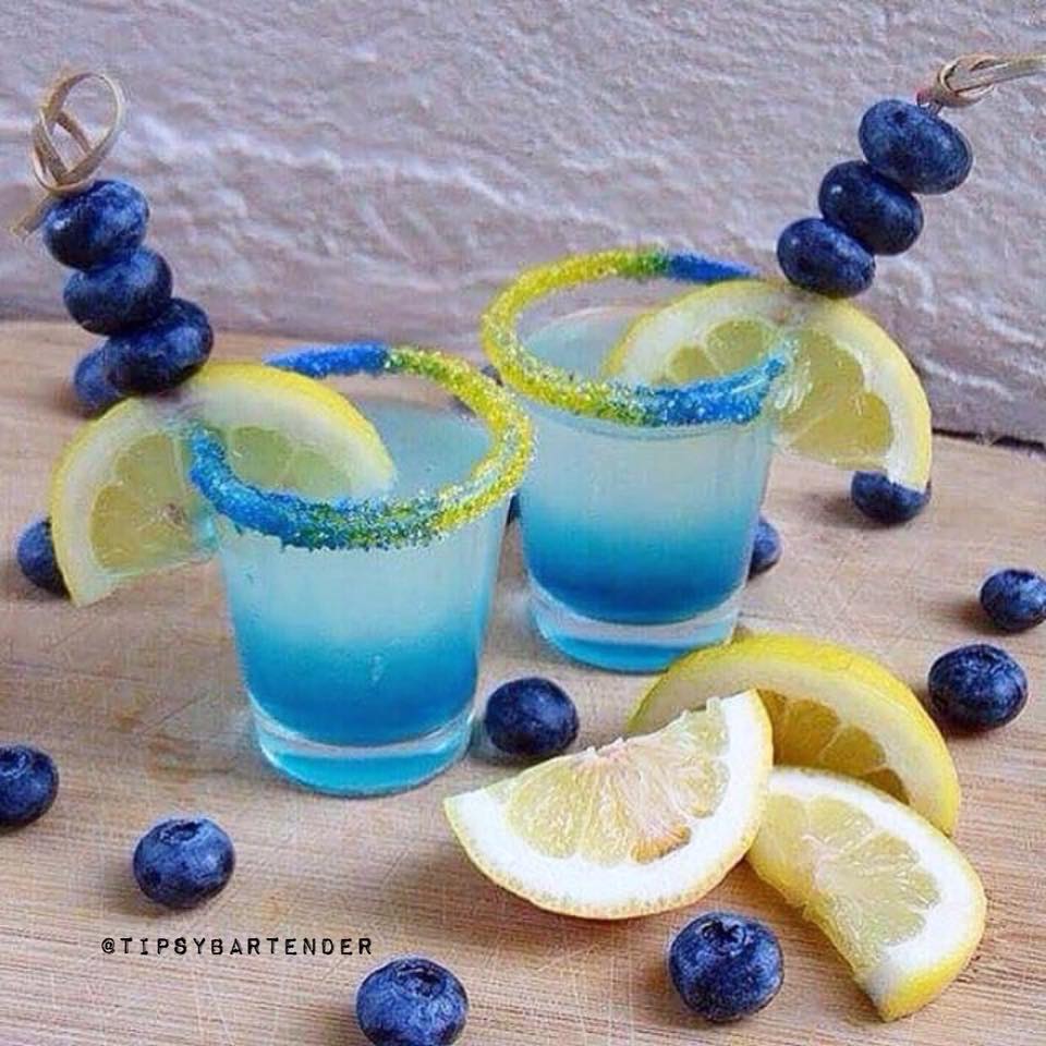 Blueberry Lemon Drop Shot