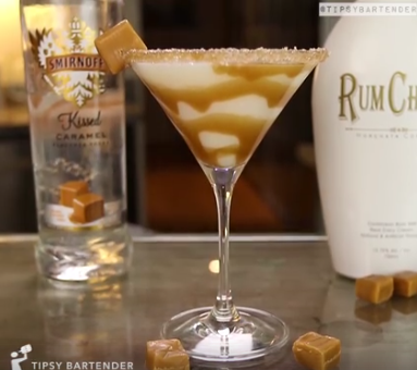 Salted Caramel Martini