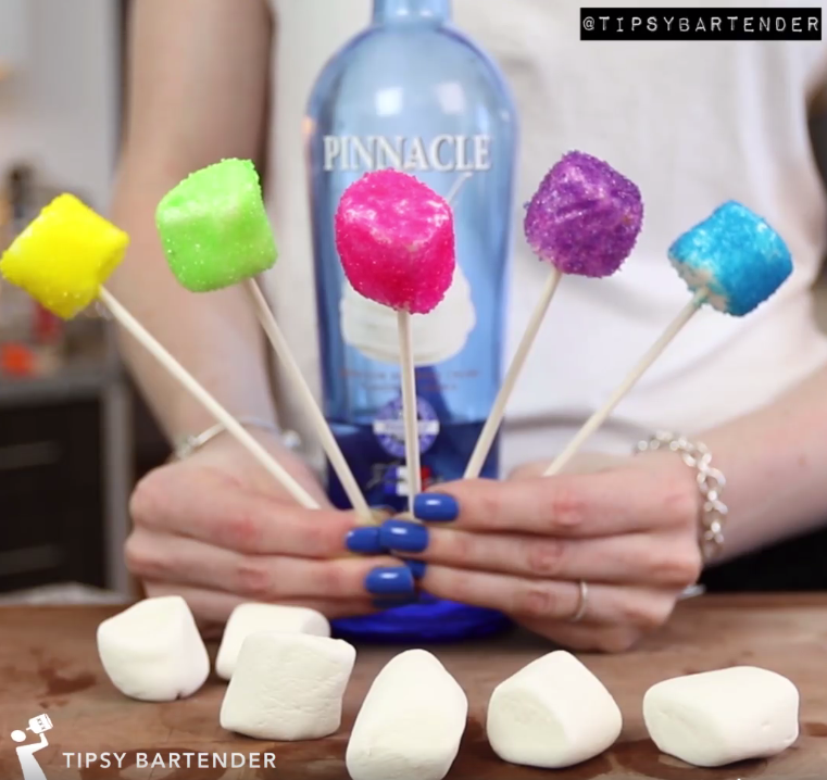 Vodka Marshmallow Pops