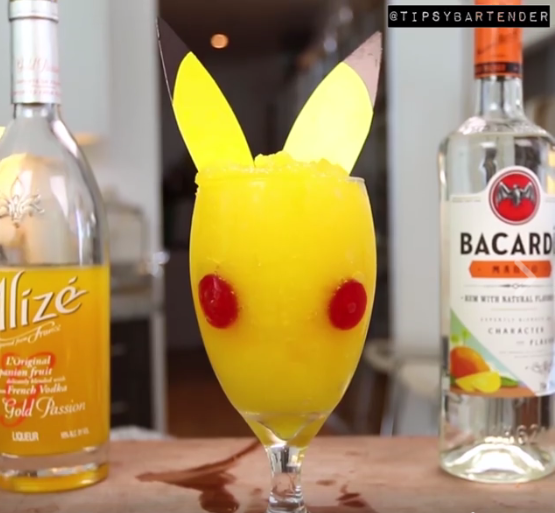 Pokemon Go Pikachu Cocktail