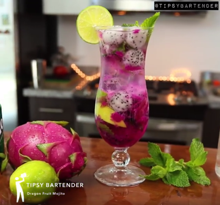 The Dragon Fruit Mojito