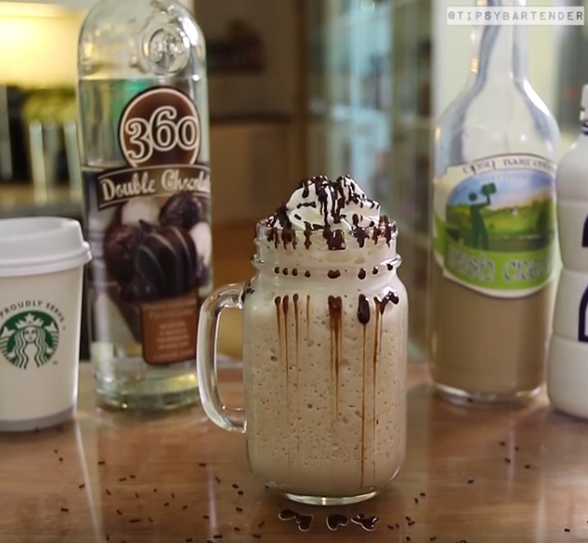 Spiked Mocha Frappuccino